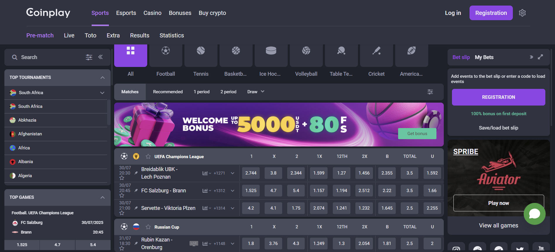 CoinPlay Homepage