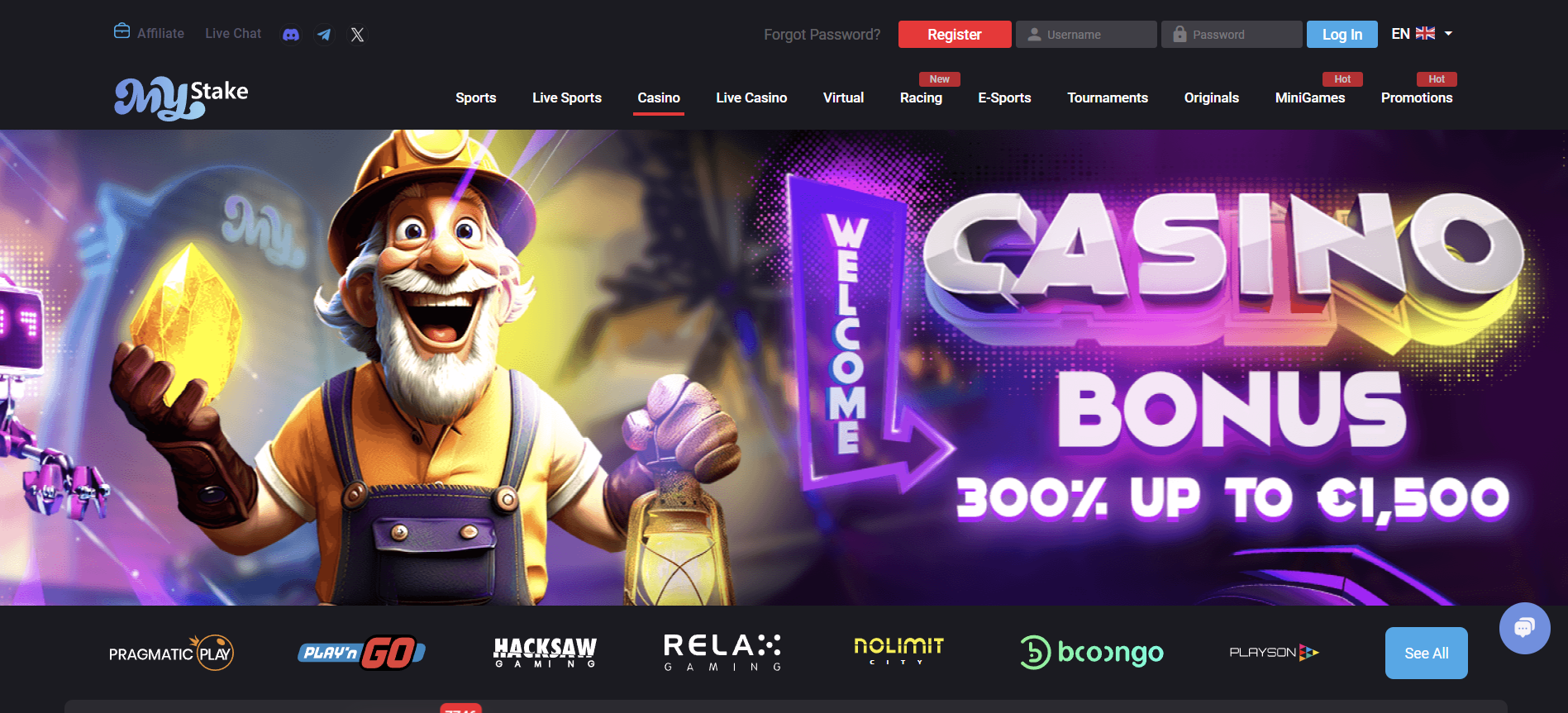 My Stake Casino Welcome Bonus My Stake Casino Welcome Bonus