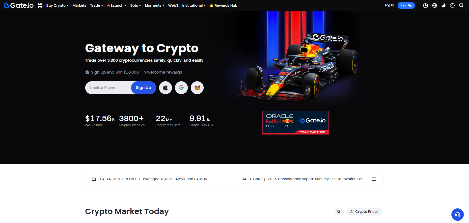 Gate.io Homepage Gate.io Homepage